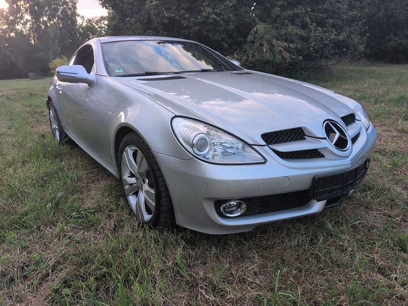 Gebraucht Mercedes SLK200 184 PS (135 kW) 2008 Silber Cabrio