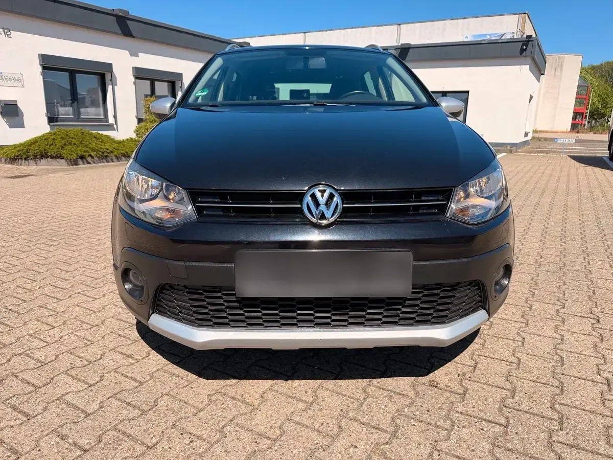 Gebraucht VW Polo Cross 86 PS (63 kW) 2012 Schwarz Kleinwagen