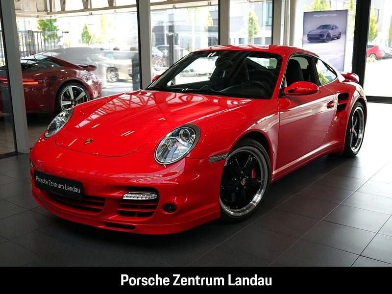 Rot Gebraucht 2008 Porsche 911 Turbo Sport | 102.997 € - Bild 1/4