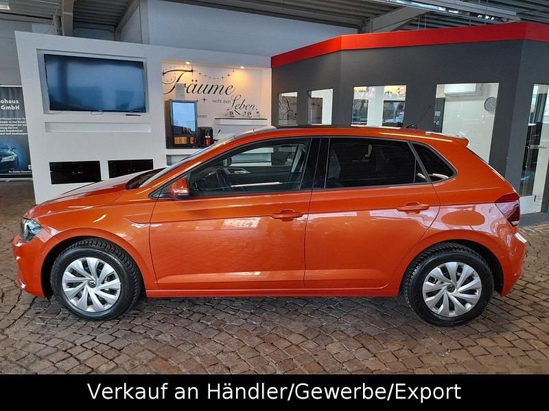 Gebraucht VW Polo Highline 116 PS (85 kW) 2018 Orange Kleinwagen
