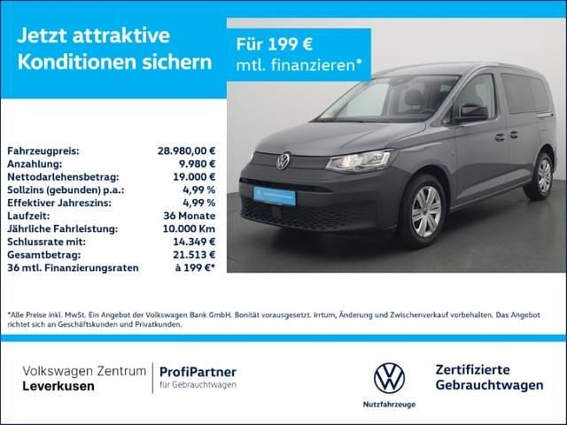 Pure grey Gebraucht 2024 VW Caddy Basis Van / Kleinbus | 28.980 € (Superpreis) - Bild 1/4