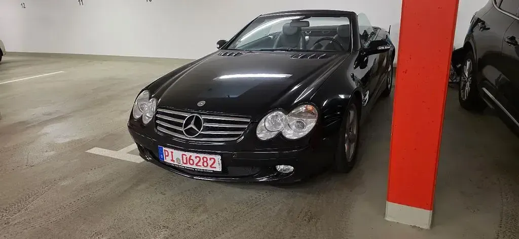 Gebraucht Mercedes SL350 245 PS (180 kW) 2003 Schwarz Cabrio