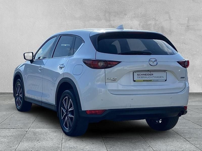Gebraucht Mazda CX-5 Sports-Line 184 PS (135 kW) 2018 Weiß SUV