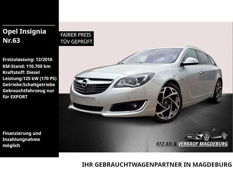 Grau Gebraucht 2016 Opel Insignia Business Innovation Limousine | 9.990 € (Fairer Preis) - Bild 1/4