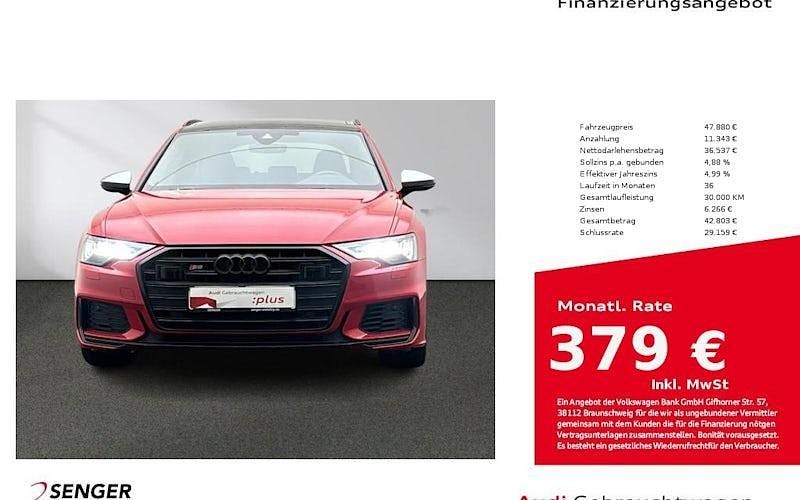 Gebraucht Audi S6 Ambiente 344 PS (253 kW) 2021 Rot Kombi