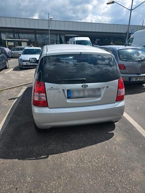 Gebraucht Kia Picanto 2007 Silber Kleinwagen