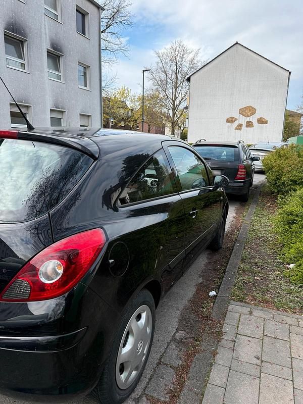 Gebraucht Opel Corsa 59 PS (43 kW) 2007 Schwarz Kleinwagen