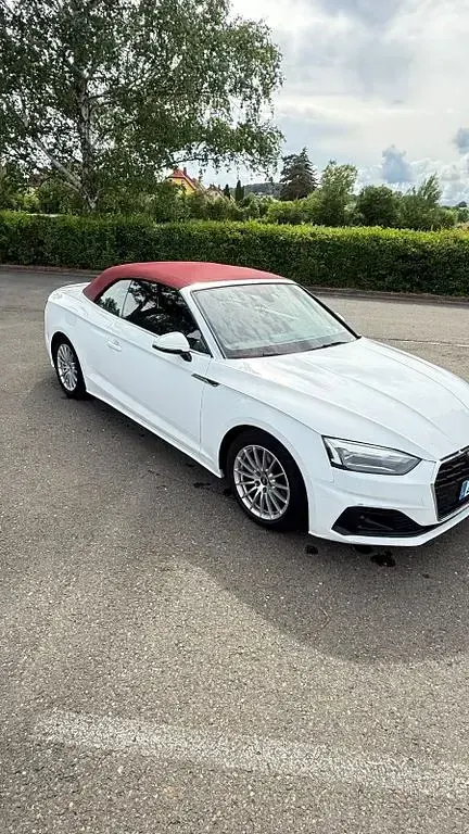 Gebraucht Audi A5 Cabriolet 150 PS (110 kW) 2021 Weiß Cabrio