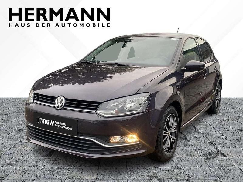 Grau Gebraucht 2016 VW Polo Allstar Kleinwagen | 9.990 € (Fairer Preis) - Bild 1/4