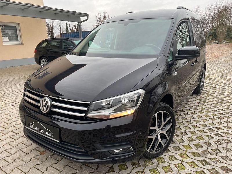 Schwarz Gebraucht 2017 VW Caddy Comfortline Van / Kleinbus | 16.990 € (Guter Preis) - Bild 1/4