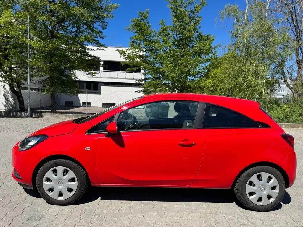 Usata Opel Corsa Edition 101 CV (74 kW) 2017 Rosso Utilitaria