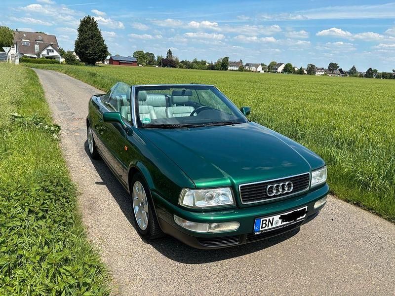 Gebraucht Audi Cabriolet 125 PS (91 kW) 1999 Grün Cabrio