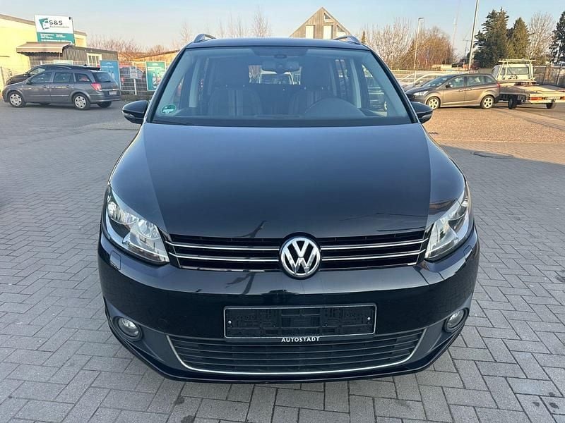 Gebraucht VW Touran Match 140 PS (102 kW) 2013 Schwarz Van / Kleinbus