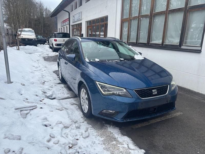 Gebraucht Seat Leon ST Style 110 PS (80 kW) 2015 Blau Kombi