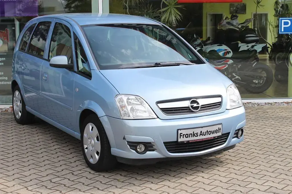 Gebraucht Opel Meriva Edition 90 PS (66 kW) 2009 Blau Van / Kleinbus