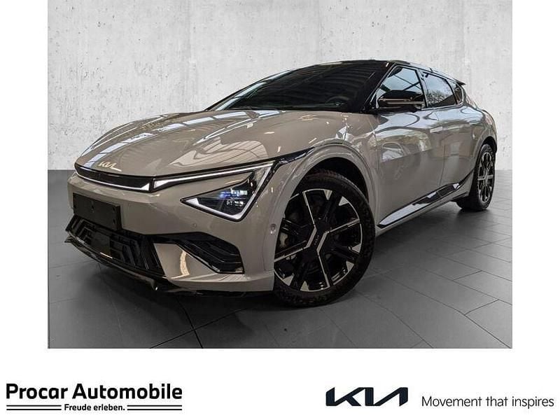 Wolfgrau metallic Gebraucht 2025 Kia EV6 GT-Line SUV | 49.890 € (Superpreis) - Bild 1/4