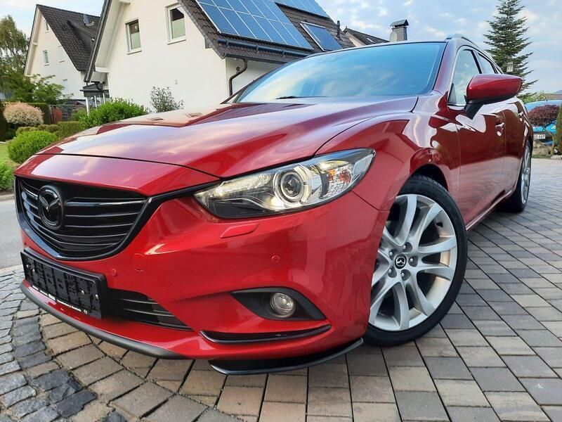 Rot Gebraucht 2013 Mazda 6 Sports-Line Kombi | 11.900 € (Guter Preis) - Bild 1/4