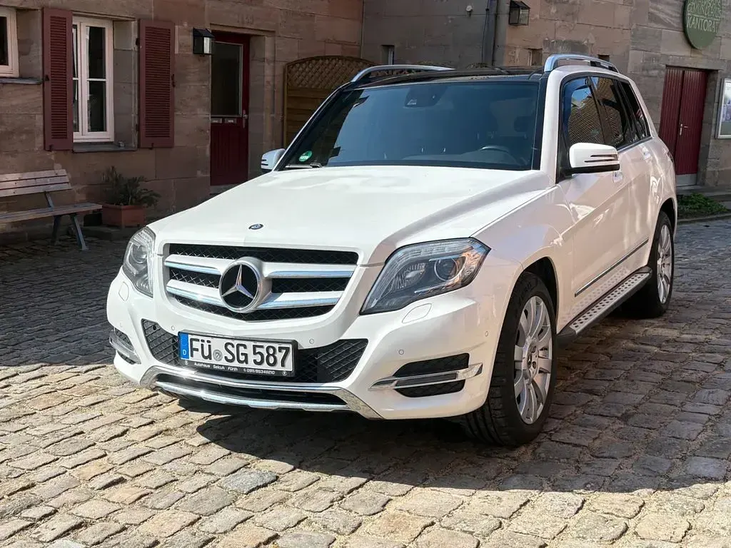 Gebraucht Mercedes GLK220 170 PS (125 kW) 2015 Weiß SUV