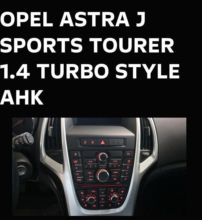 Gebraucht Opel Astra Edition 120 PS (88 kW) 2014 Grau Kombi