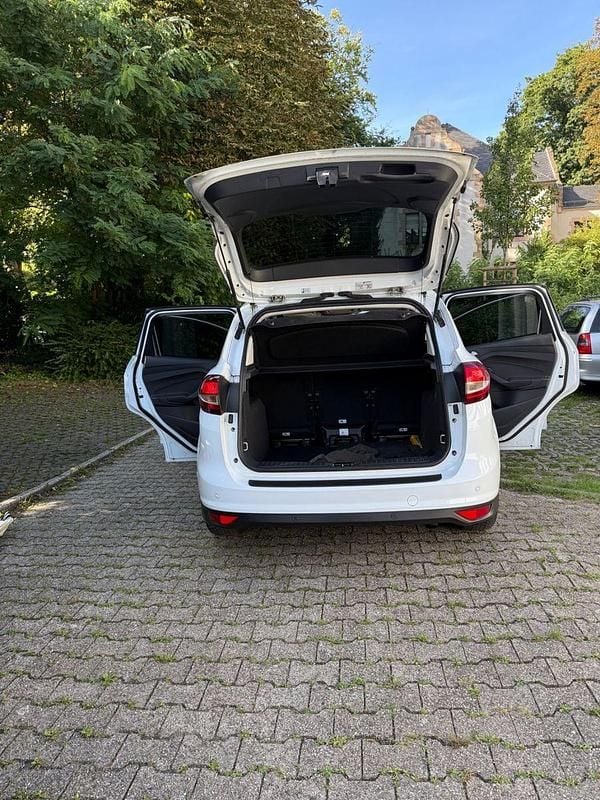 Gebraucht Ford C-MAX Titanium 150 PS (110 kW) 2017 Weiß Van / Kleinbus