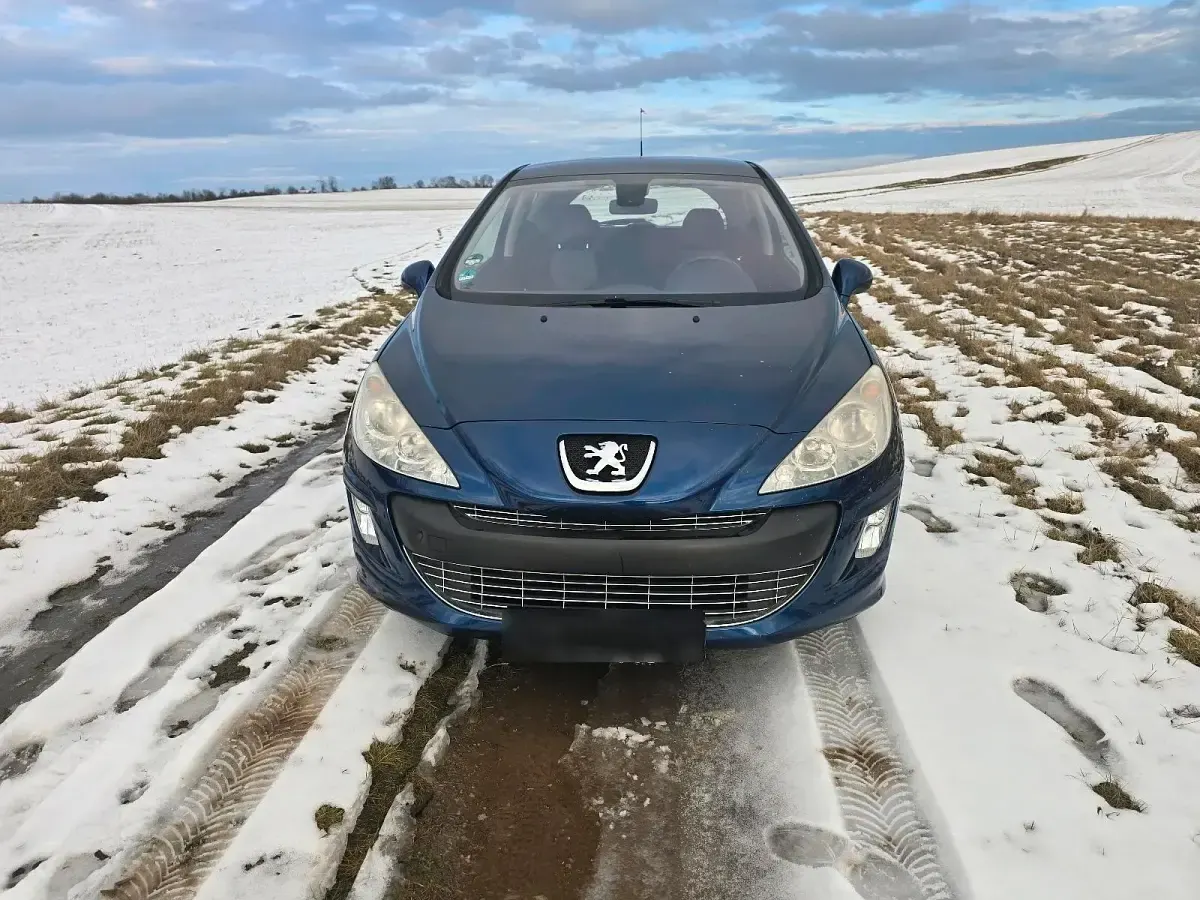 Gebraucht Peugeot 308 110 PS (80 kW) 2009 Blau Kleinwagen