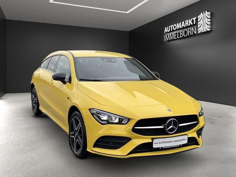 Gebraucht Mercedes CLA250e Edition 218 PS (160 kW) 2021 Gelb Limousine