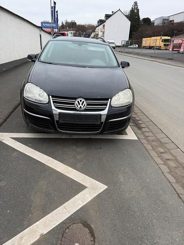 Schwarz Gebraucht 2008 VW Golf V Kombi | 1.000 € (Superpreis) - Bild 1/4