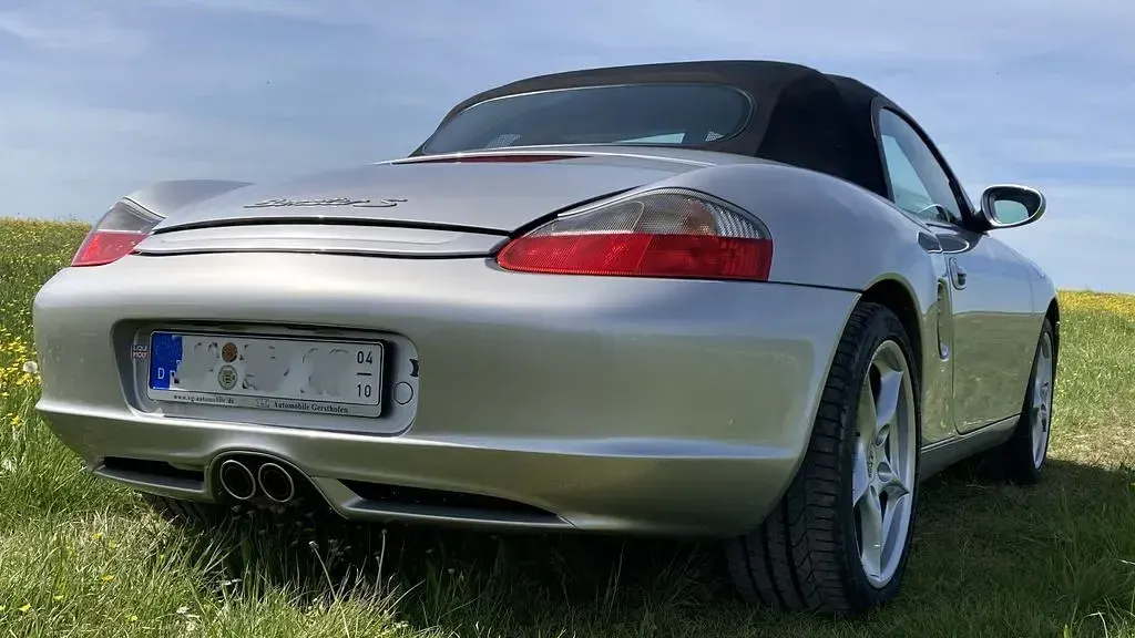 Brugt Porsche Boxster S 260 HK (191 kW) 2003 Sølv Cabriolet