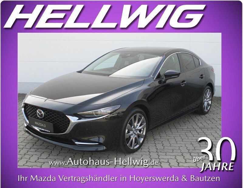 Arctic white Neu 2025 Mazda 3 Takumi-Line Limousine | 30.680 € (Guter Preis) - Bild 1/4