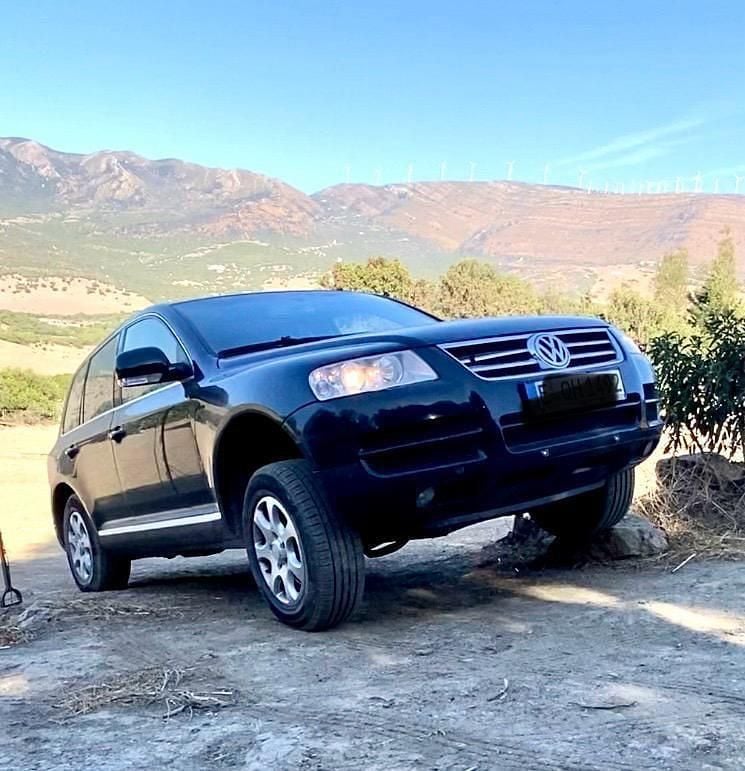 Grün Gebraucht 2004 VW Touareg SUV | 4.499 € (Guter Preis) - Bild 1/4