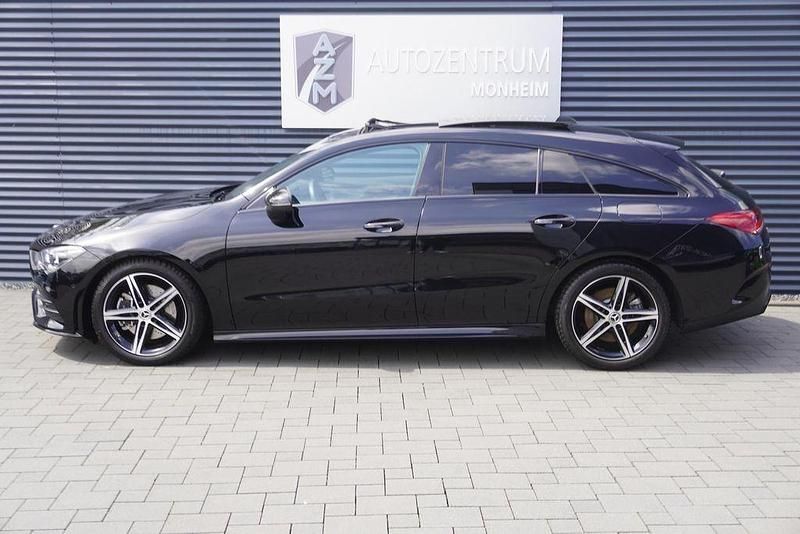 Gebraucht Mercedes CLA220 Shooting Brake AMG line 190 PS (139 kW) 2020 Nachtschwarz  unilack Kombi