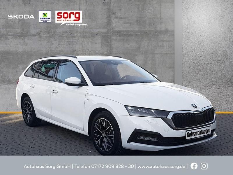 Weiss Gebraucht 2022 Skoda Octavia Ambition Kombi | 24.490 € (Fairer Preis) - Bild 1/4