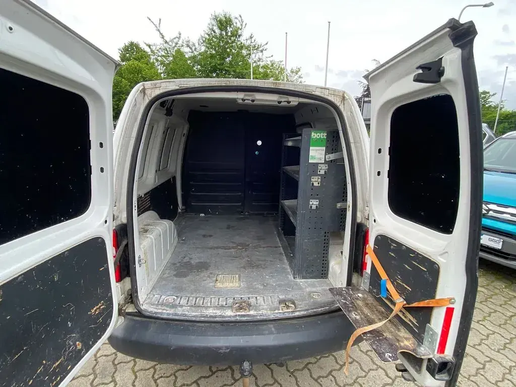 Gebraucht VW Caddy 102 PS (75 kW) 2011 Weiß Van / Kleinbus