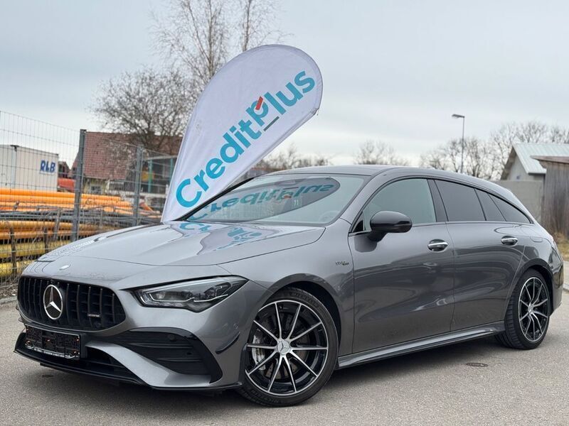 Grau Gebraucht 2024 Mercedes CLA35 AMG Shooting Brake AMG Kombi | 34.990 € - Bild 1/4