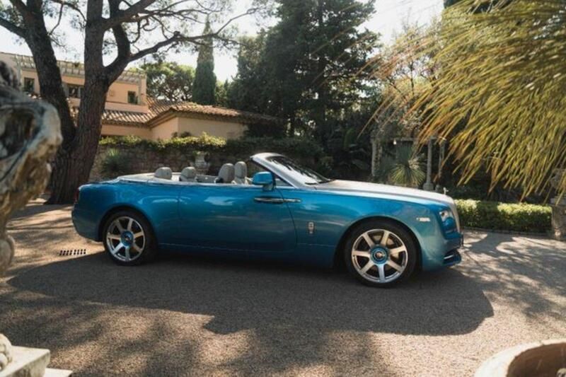 Blau Gebraucht 2017 Rolls Royce Dawn Cabrio | 315.900 € (Teuer) - Bild 1/4