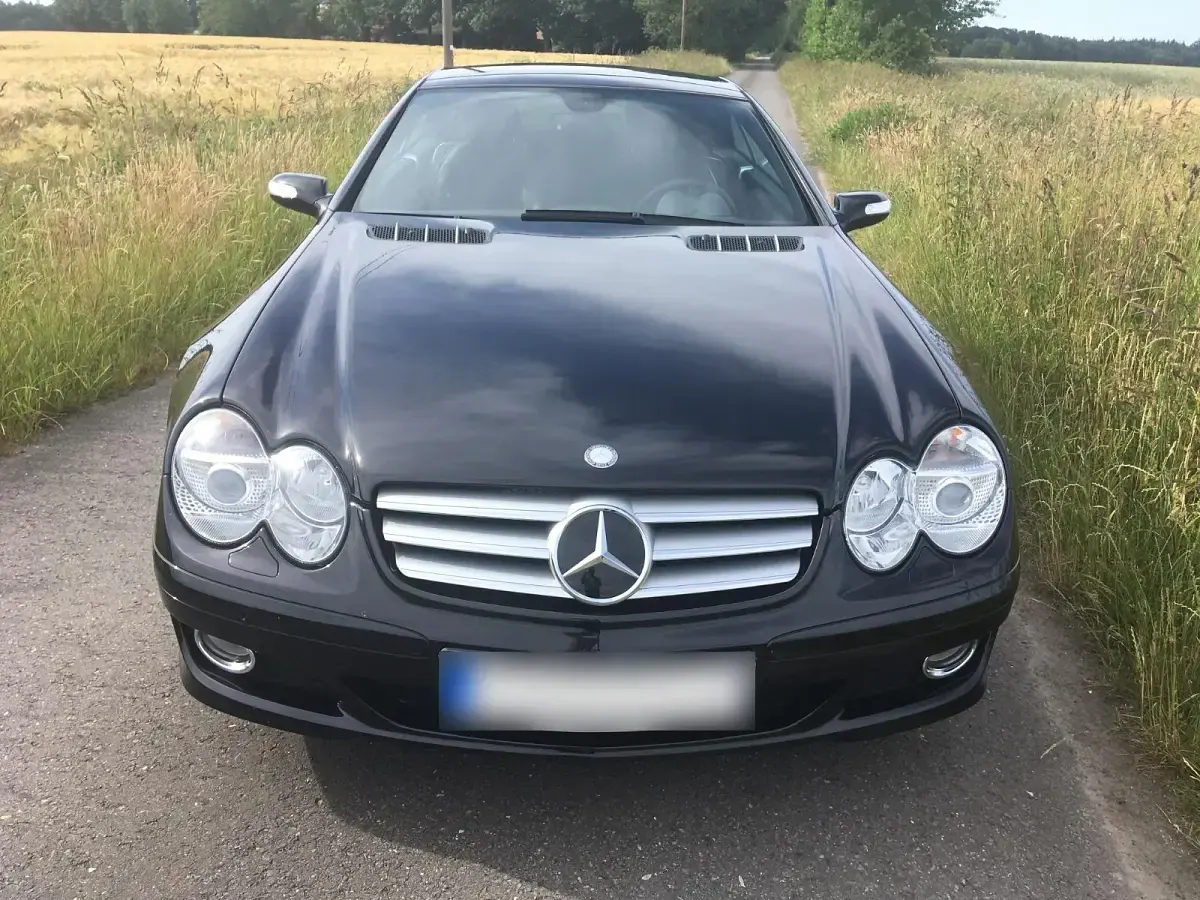 Gebraucht Mercedes SL350 Sport 272 PS (200 kW) 2007 Schwarz Cabrio