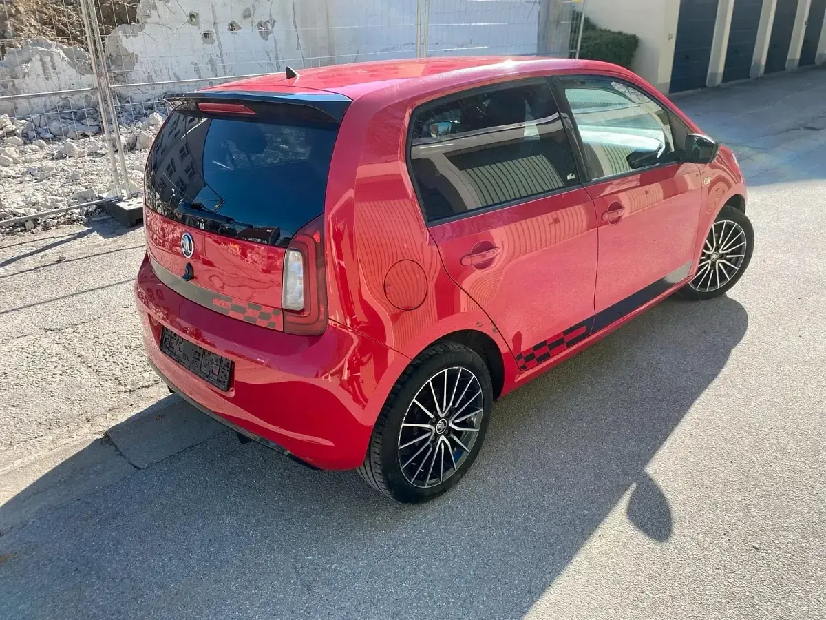 Second-hand Skoda Citigo Monte Carlo 75 CP (55 kW) 2017 Roșu Hatchback