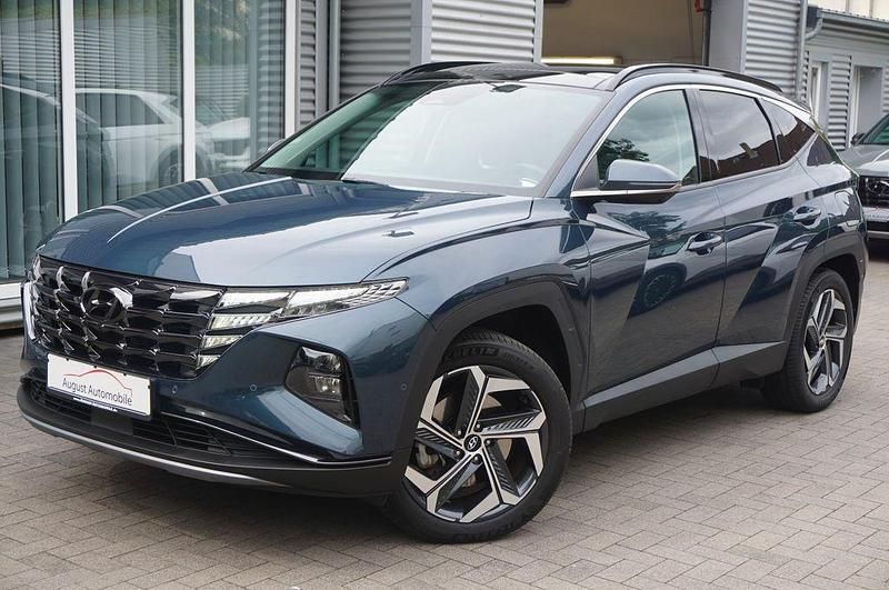 Blau Gebraucht 2022 Hyundai Tucson Prime SUV | 30.770 € (Fairer Preis) - Bild 1/4