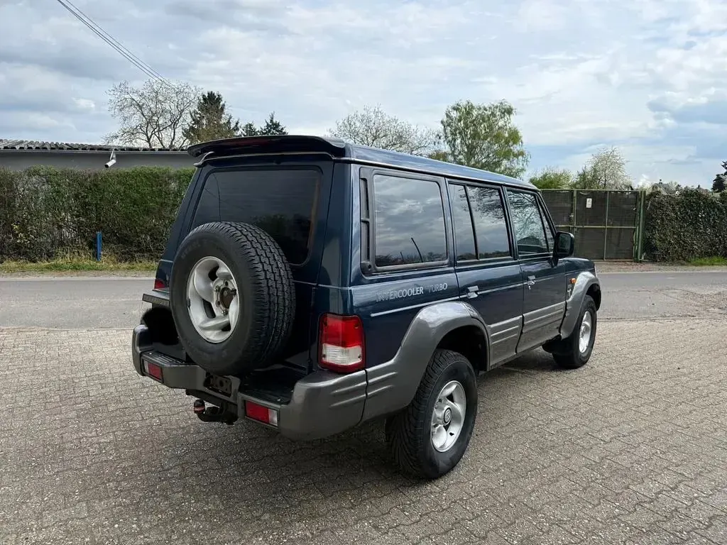 Gebraucht Hyundai Galloper 99 PS (72 kW) 2001 Blau SUV