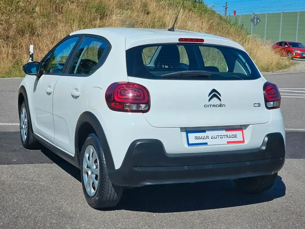 Gebraucht Citroën C3 Feel 102 PS (75 kW) 2021 Weiß Kleinwagen