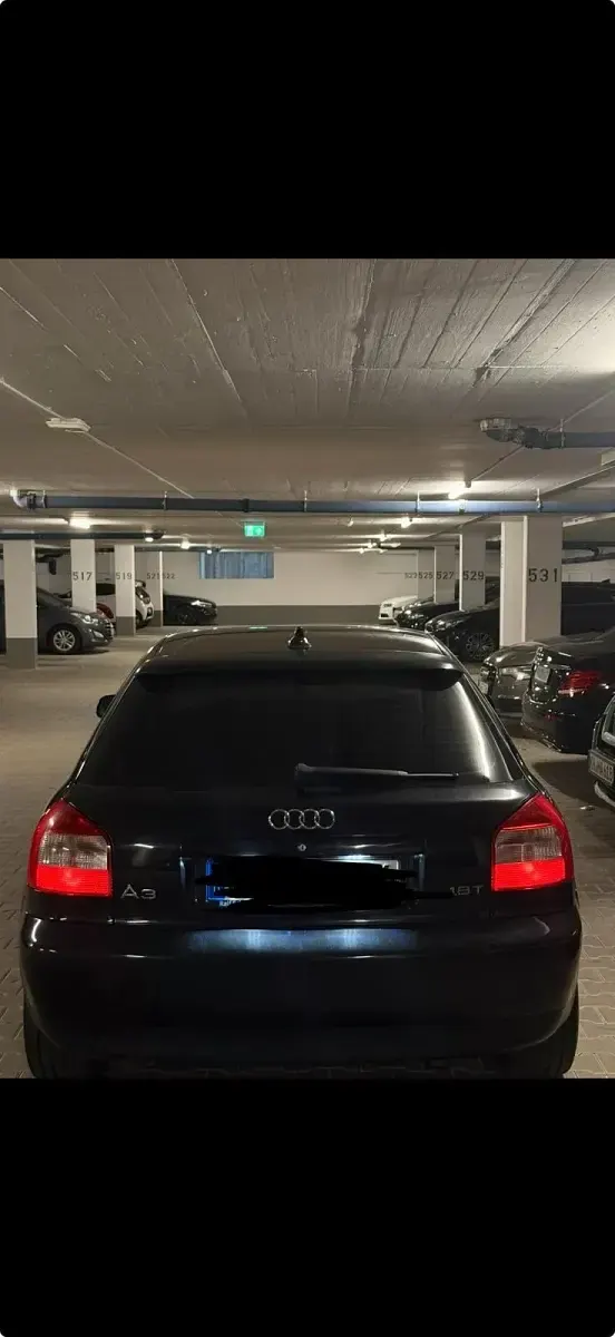 Gebraucht Audi A3 150 PS (110 kW) 2002 Schwarz Kleinwagen