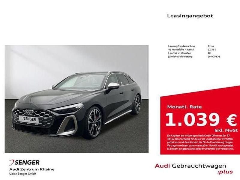 Mythosschwarz metallic Gebraucht 2025 Audi S5 Ambiente Kombi | 75.440 € (Superpreis) - Bild 1/4
