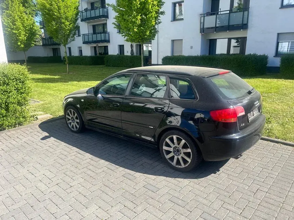 Gebraucht Audi A3 S-Line 140 PS (102 kW) 2007 Schwarz Kleinwagen