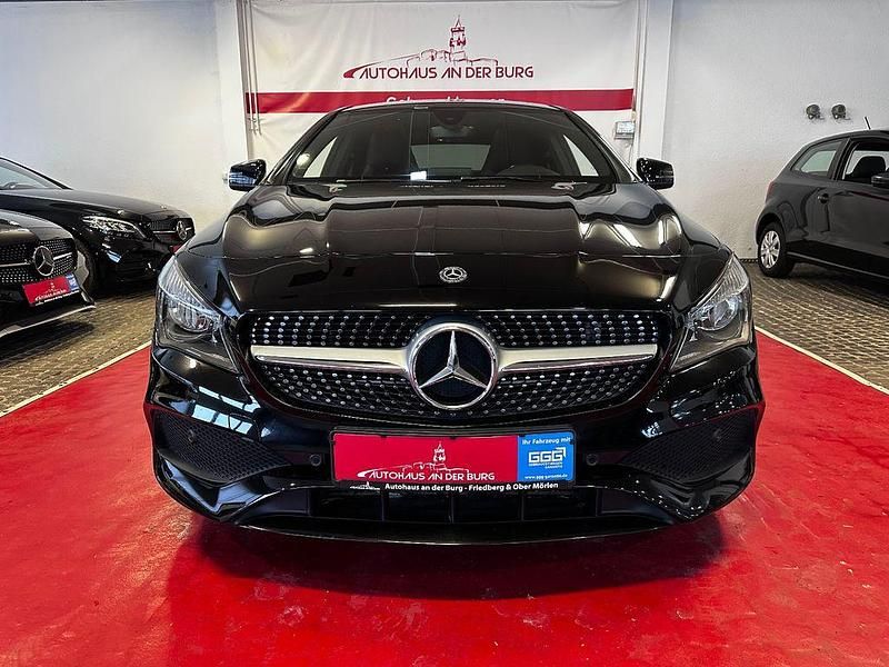 Gebraucht Mercedes CLA220 AMG line 184 PS (135 kW) 2018 Nachtschwarz  unilack Limousine