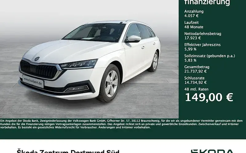 Gebraucht Skoda Octavia Style 115 PS (84 kW) 2023 Kombi