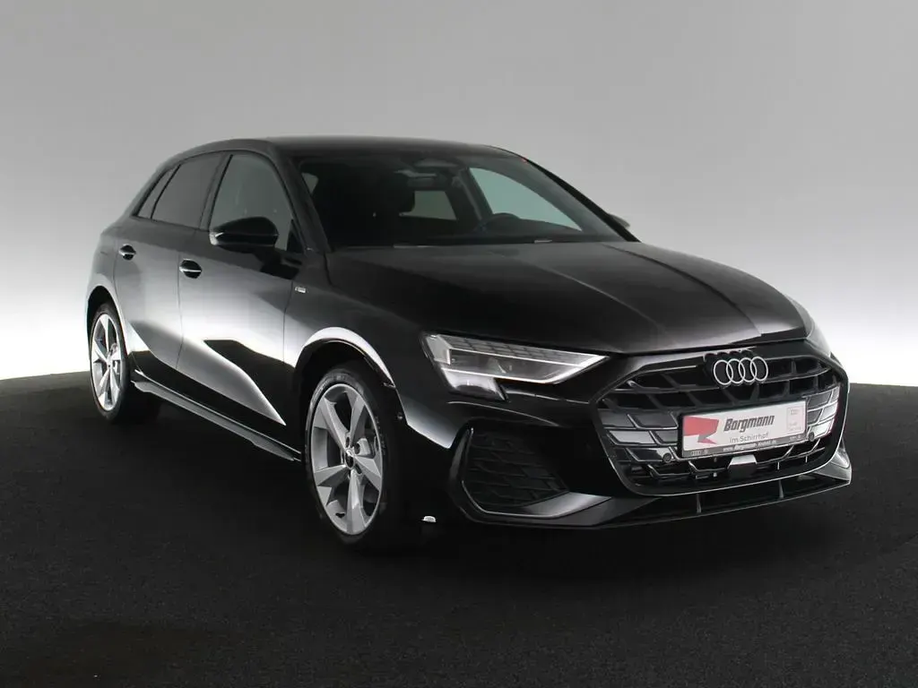 Neu Audi A3 S-Line 204 PS (150 kW) 2025 Schwarz Limousine