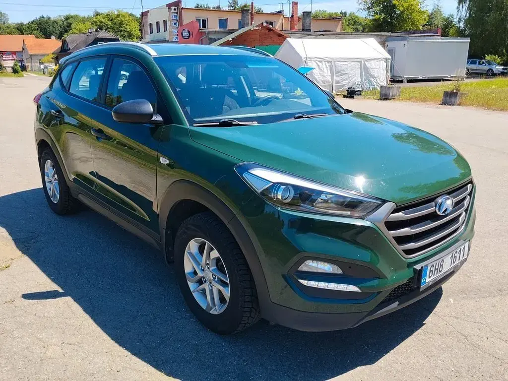 Gebraucht Hyundai Tucson 136 PS (100 kW) 2017 Grün SUV