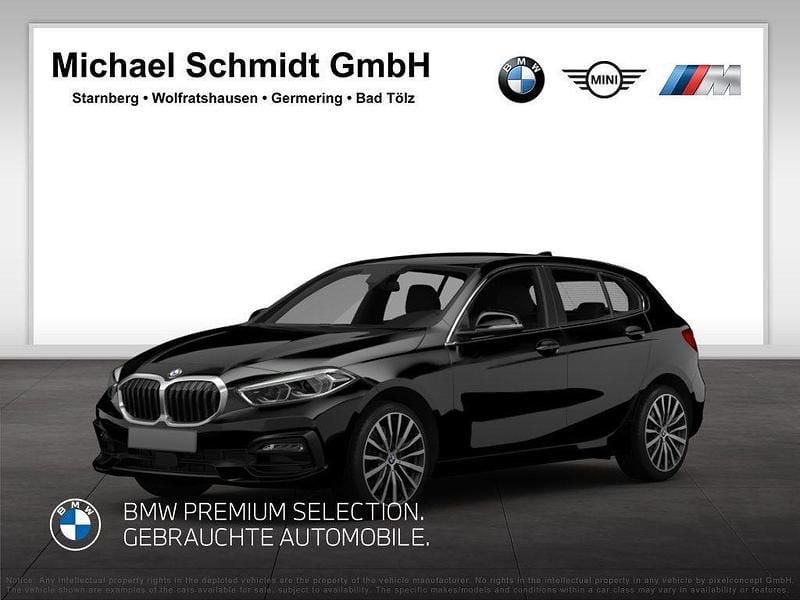Schwarz ii Gebraucht 2023 BMW 118 Advantage Kleinwagen | 20.785 € (Guter Preis) - Bild 1/4