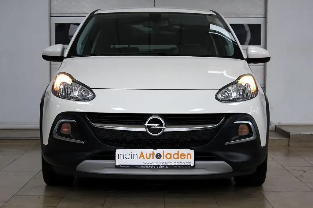 Gebraucht Opel Adam Rocks Rocks 101 PS (74 kW) 2019 Weiß Kleinwagen
