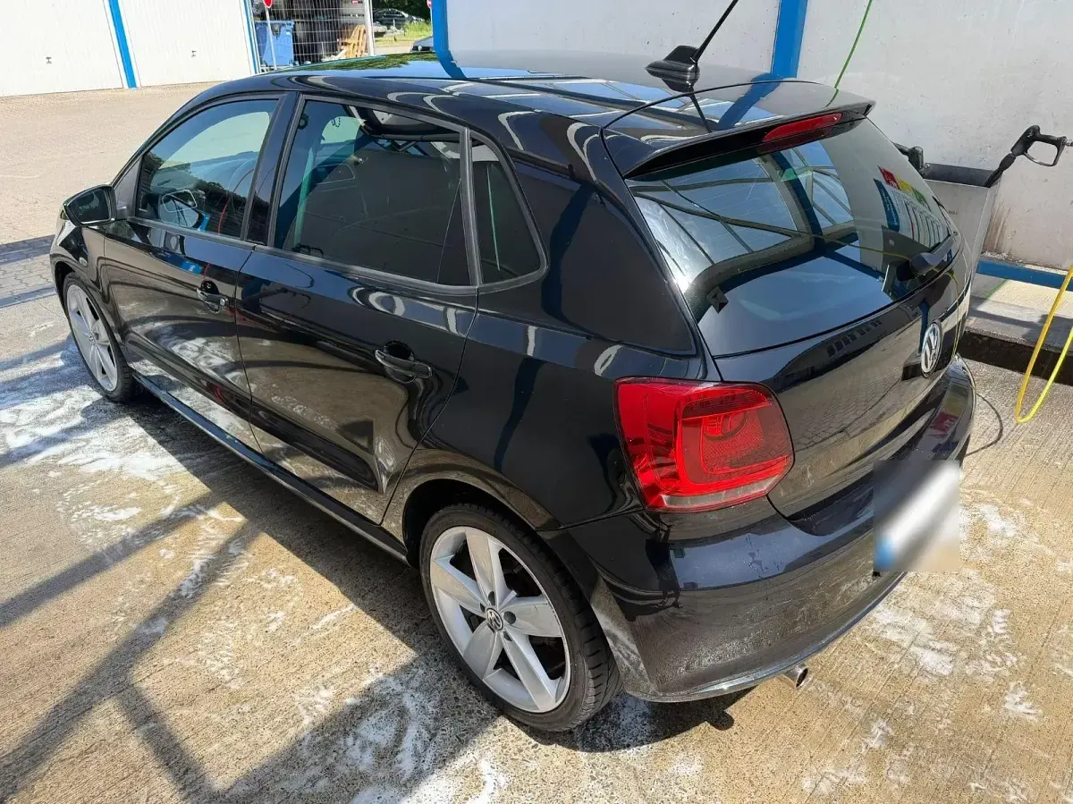 Gebraucht VW Polo Highline 86 PS (63 kW) 2009 Schwarz Kleinwagen
